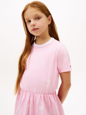 Tommy Hilfiger Kids' Spring Graphic T-Shirt Dress — фото 2