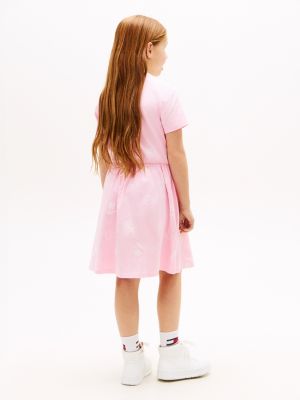 Tommy Hilfiger Kids' Spring Graphic T-Shirt Dress — фото 4