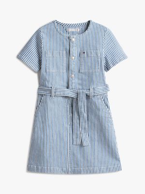Детские платья Tommy Hilfiger Kids' Striped Denim Dress — фото 5
