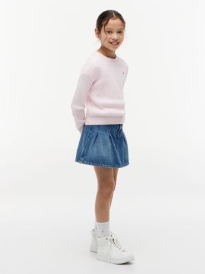 Детские свитеры Tommy Hilfiger Kids' Cable Knit Sweater — фото 2