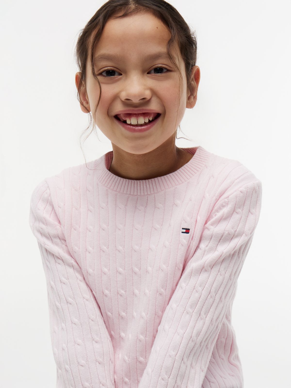 Kids' Cable Knit Sweater — Ballerina