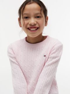 Kids' Cable Knit Sweater — Ballerina 3