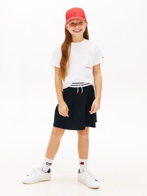 Kids' Pleated Skirt, Navy