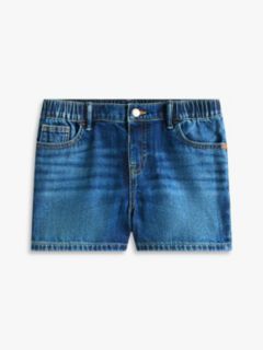 Kids' Denim Pull-On Short — Dark Wash 5