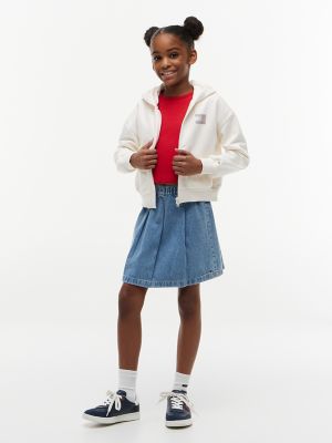 Детские юбки Tommy Hilfiger Kids' Pleated Denim Skirt — фото 2