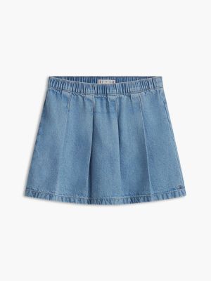 Детские юбки Tommy Hilfiger Kids' Pleated Denim Skirt — фото 5