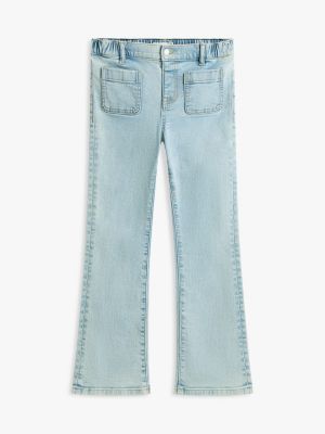 Детские джинсы Tommy Hilfiger Kids' Patch Pocket Pull-On Flare Jean — фото 5