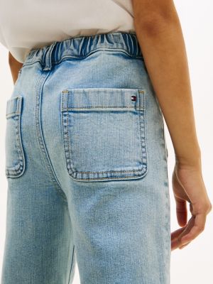 Детские джинсы Tommy Hilfiger Kids' Patch Pocket Pull-On Flare Jean — фото 3
