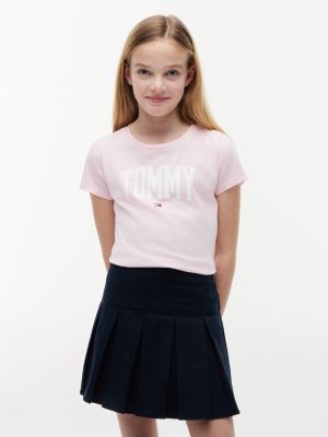 Kids' Tommy Logo T-Shirt, Ballerina