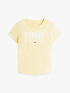Kids' Tommy Logo T-Shirt — Citronella 5