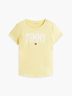 Kids' Tommy Logo T-Shirt — Citronella 6