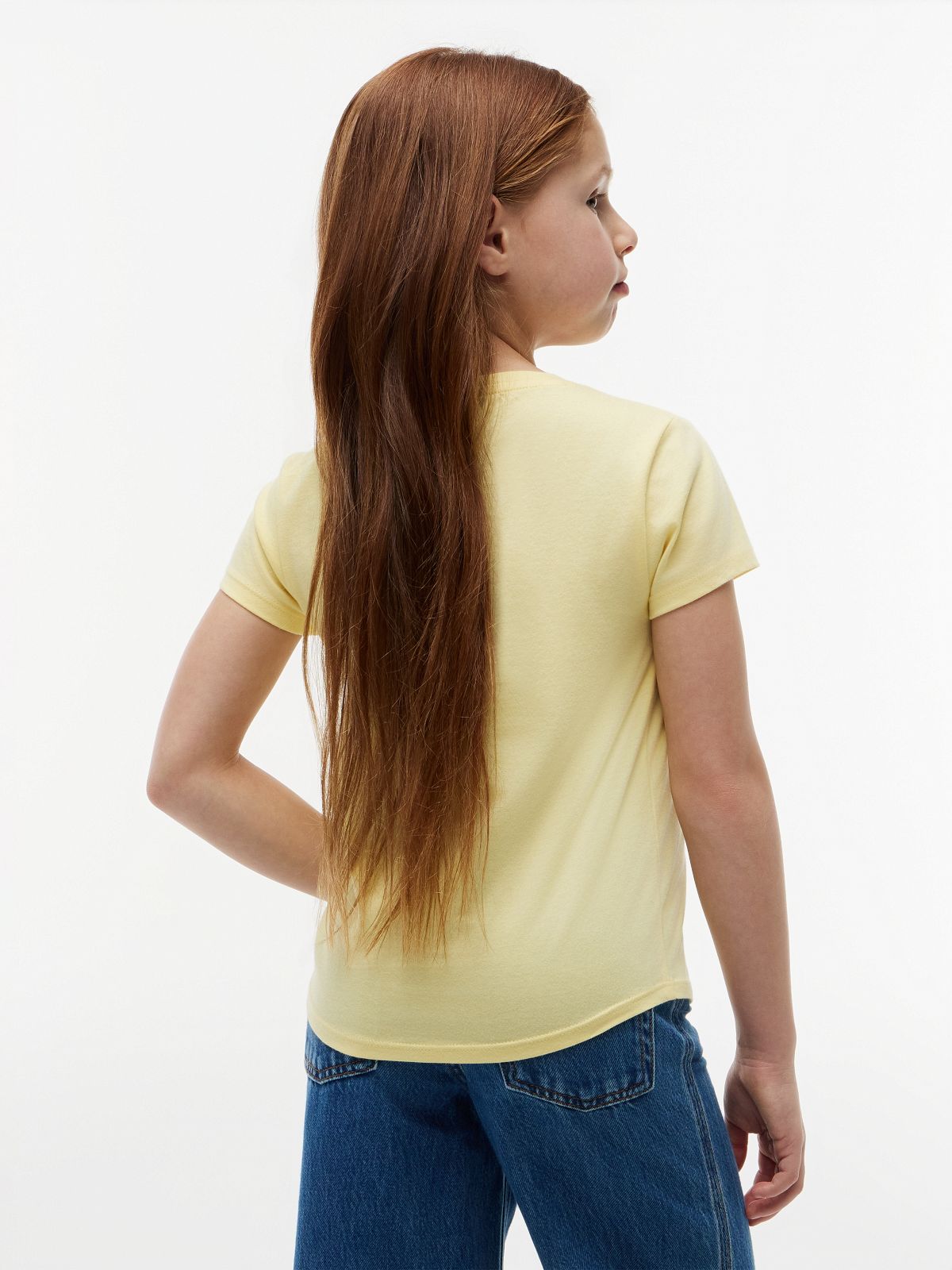 Kids' Tommy Logo T-Shirt — Citronella