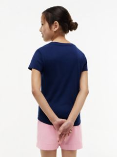 Kids' Tommy Logo T-Shirt — Preppy Navy 4
