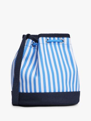 Детские сумки Tommy Hilfiger Kids' Striped Canvas Bucket Bag — фото 3