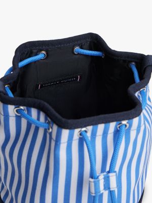 Детские сумки Tommy Hilfiger Kids' Striped Canvas Bucket Bag — фото 5