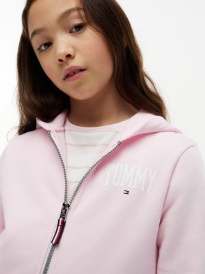 Kids' Collegiate Tommy Logo Zip Hoodie | Tommy Hilfiger