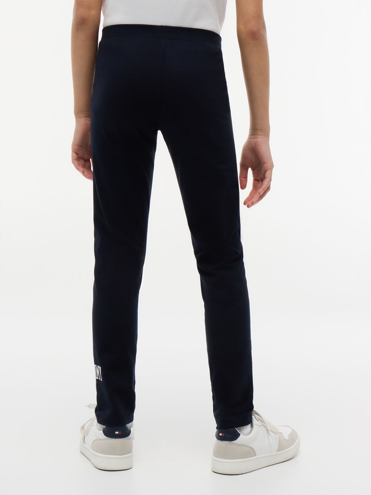 Kids' Collegiate Tommy Logo Legging — Navy Blue