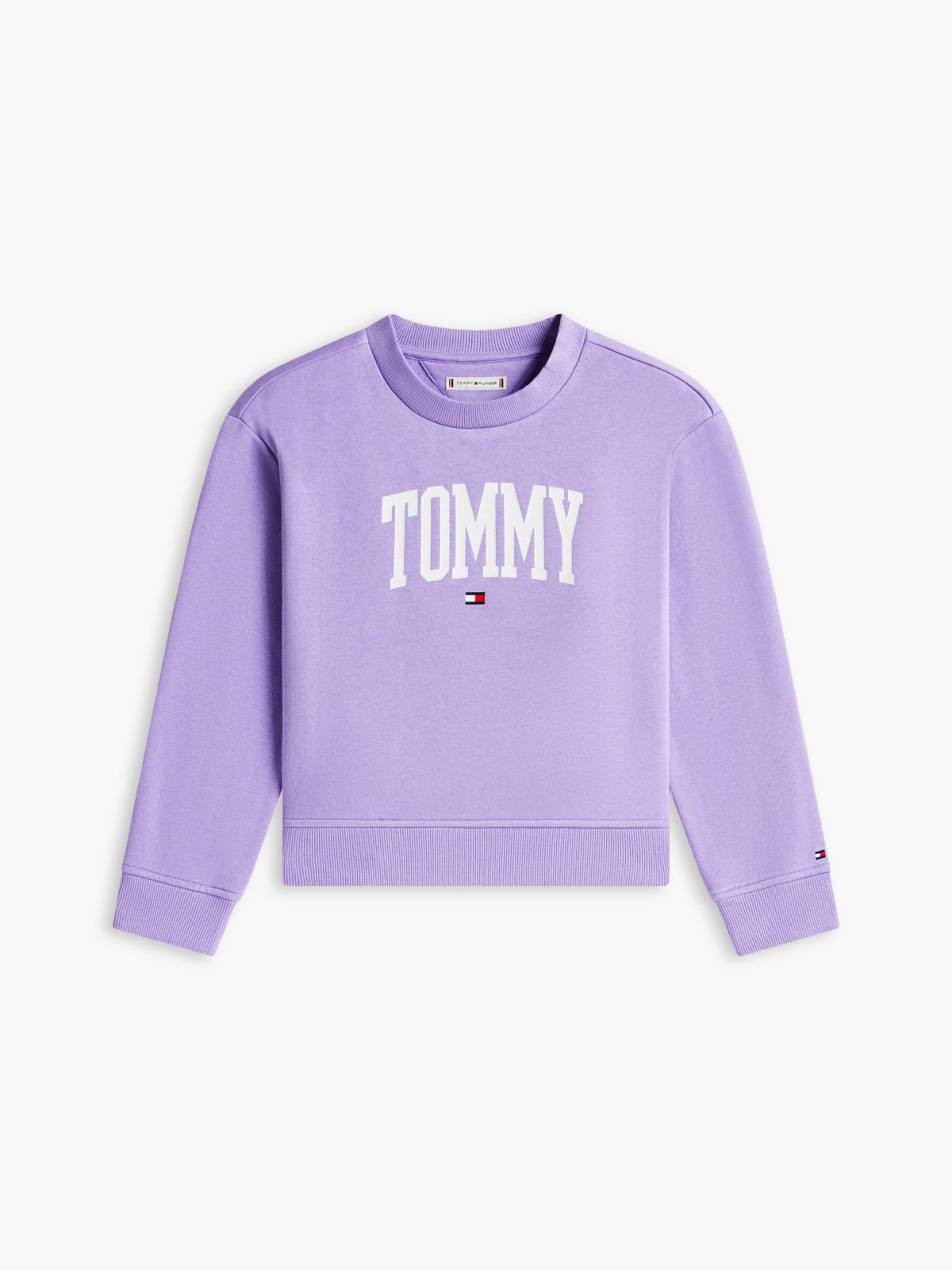 Kids' Tommy Logo Sweatshirt — Violet Viola
