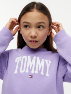 Kids' Tommy Logo Sweatshirt — Violet Viola 3