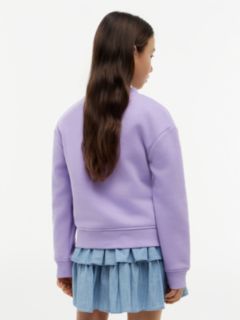 Kids' Tommy Logo Sweatshirt — Violet Viola 4