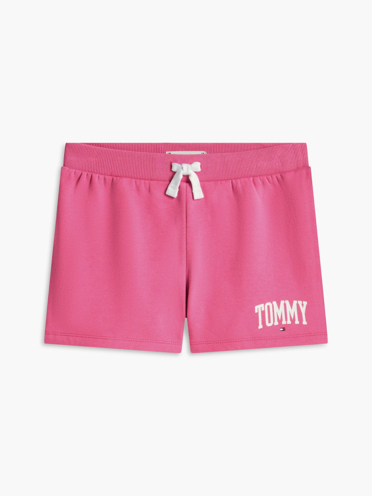 Kids' Tommy Logo Sweatshort — Radiant Pink