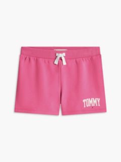 Kids' Tommy Logo Sweatshort — Radiant Pink 5
