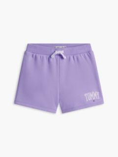 Kids' Tommy Logo Sweatshort — Violet Viola 5