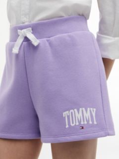 Kids' Tommy Logo Sweatshort — Violet Viola 3