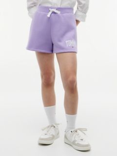 Kids' Tommy Logo Sweatshort — Violet Viola 1