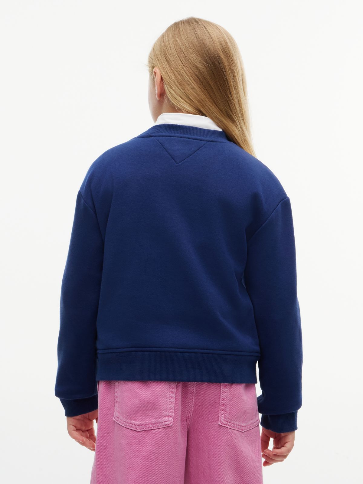 Kids' Tommy Logo Sweatshirt — Preppy Navy