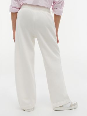 Детские брюки Tommy Hilfiger Kids' Tommy Logo Wide Leg Pant — фото 4