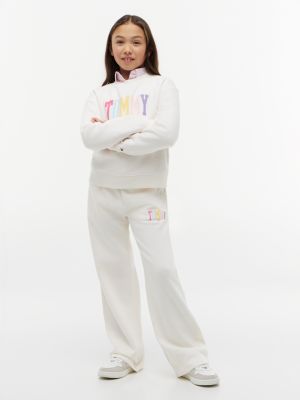 Kids' Multicolor Logo Wide Leg Pant