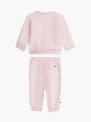 Детские свитеры Tommy Hilfiger Babies' Tommy Logo Sweatshirt & Pant Set — фото 2