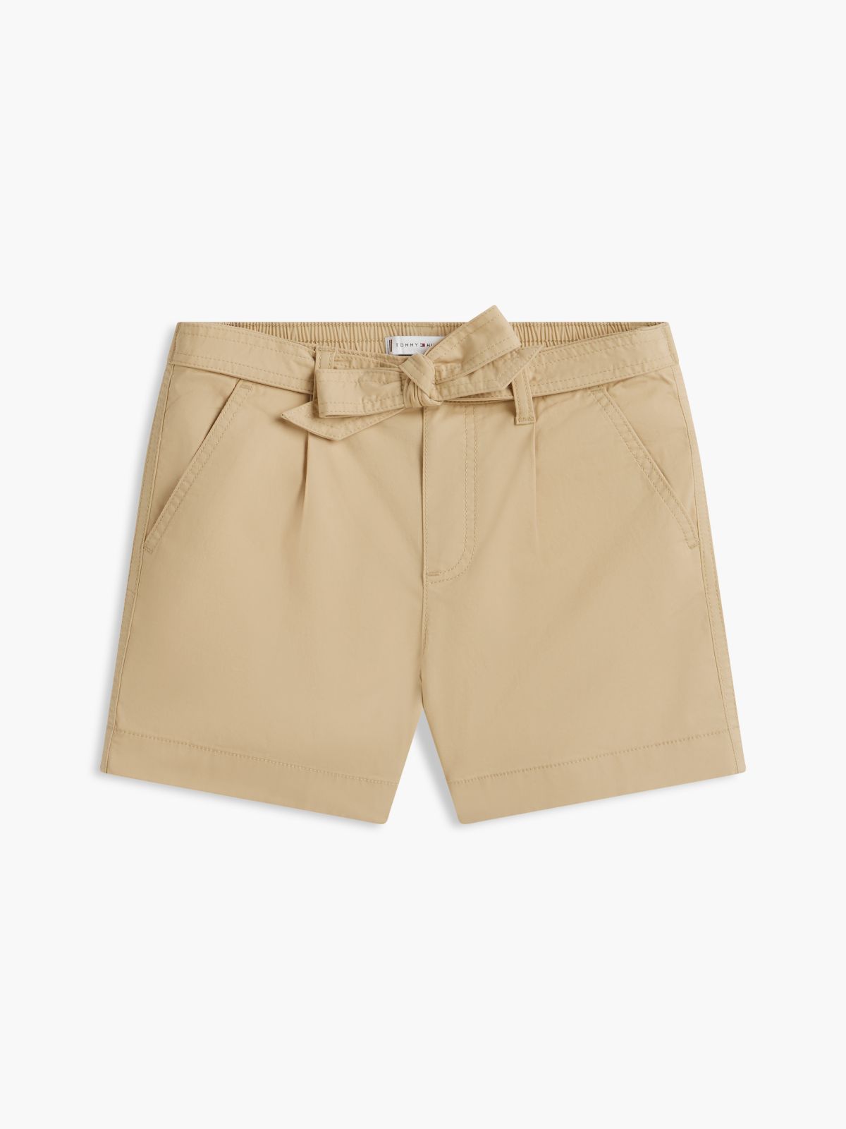 Kids' Belted Stretch Pull-On Short — Harvest Wheat