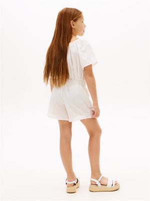 Детские брюки Tommy Hilfiger Kids' Ruffle Short — фото 4