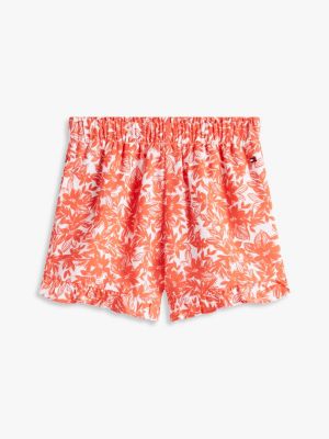 Детские брюки Tommy Hilfiger Kids' Tropical Print Ruffle Short — фото 5