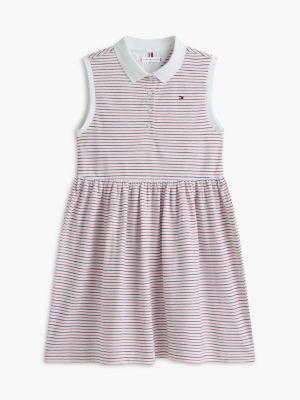 Tommy Hilfiger Kids' Striped Sleeveless Polo Dress — фото 5