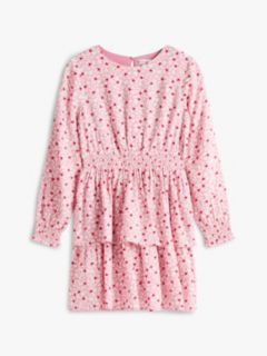 Kids' Floral Print Dress — Mystic Pink 5