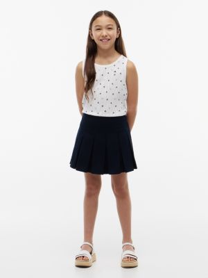 Детские топы Tommy Hilfiger Kids' Floral Print Pointelle Tank Top — фото 2