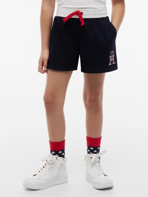 Детские брюки Tommy Hilfiger Kids' Star & Stripe Monogram Track Short