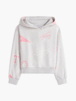 Детские худи Tommy Hilfiger Kids' Allover Varsity Print — фото 5