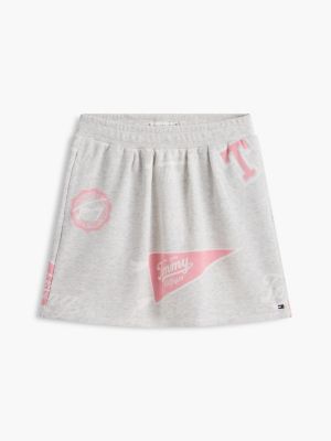 Tommy Hilfiger Kids' Allover Varsity Logo Sweatskirt — фото 5