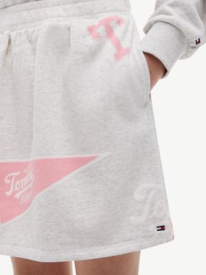 Tommy Hilfiger Kids' Allover Varsity Logo Sweatskirt — фото 3
