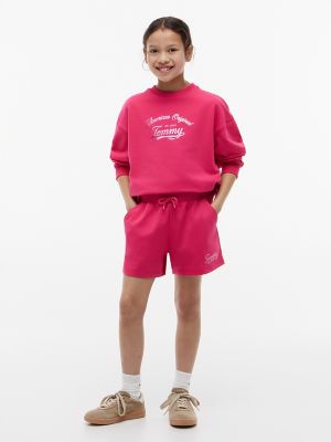 Tommy Hilfiger Kids' Foil Script Logo Sweatshort — фото 2