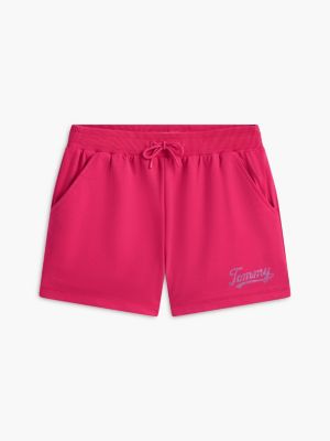 Tommy Hilfiger Kids' Foil Script Logo Sweatshort — фото 5