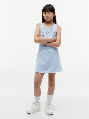 Kids' Terry Skort, Sweet Blue