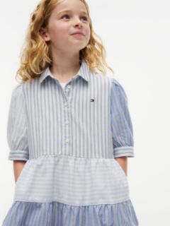 Kids' Mixed Stripe Shirtdress — Mixed Stripe 2