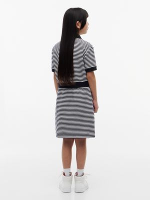 Tommy Hilfiger Kids' Stripe Polo Dress — фото 4