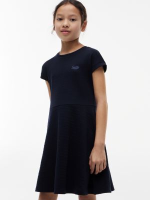 Tommy Hilfiger Kids' Skater Interlock Dress — фото 3