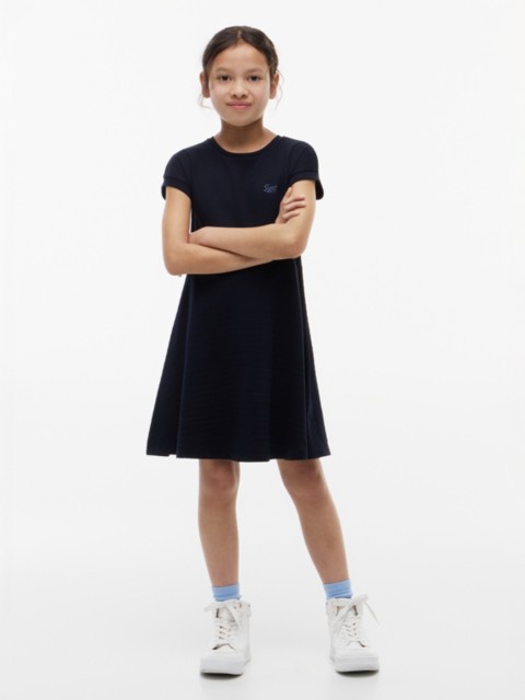 Tommy Hilfiger Kids' Skater Interlock Dress